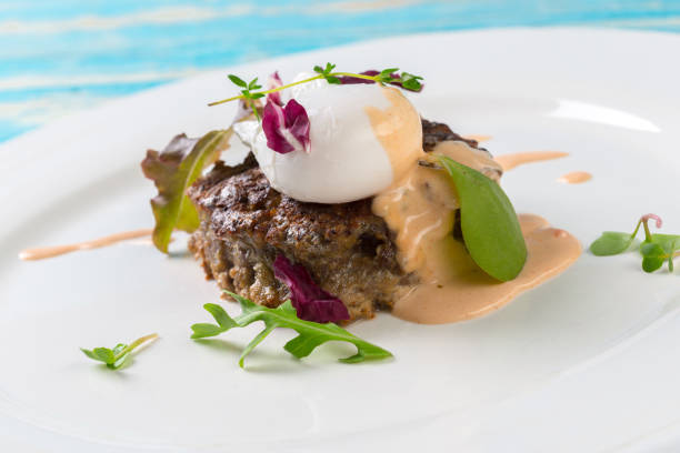 istock Meat cutlets on a wooden board 1028619808