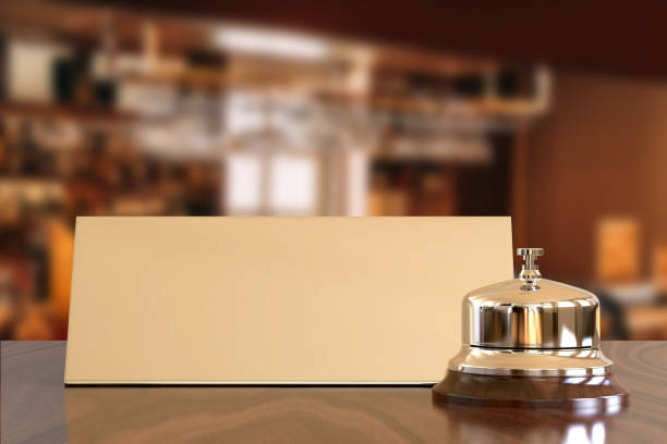 Hotel Reception, Hotel, Motel, Desk, Welcome Sign