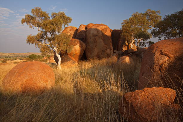 istock Devils Marbles in Northern Territory of Australia 1028651502