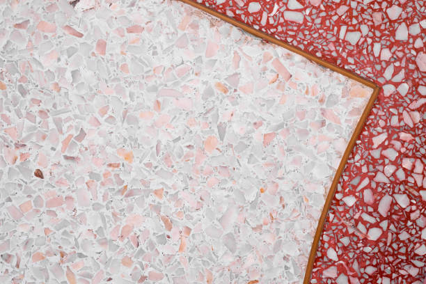 istock Terrazzo polished stone floor and wall pattern and color surface marble and granite stone, material for decoration background texture. 1028652846