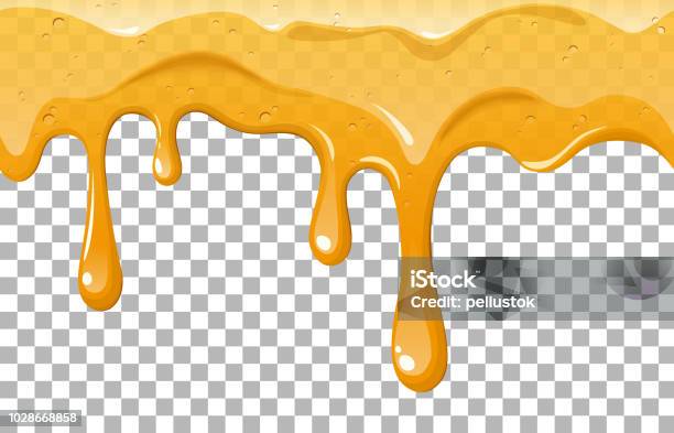 Dripping Honey - Arte vetorial de stock e mais imagens de Mel - Mel, Gota - Líquido, Vetor
