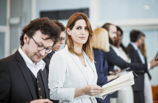 istock Business People at a Seminar 1028672250
