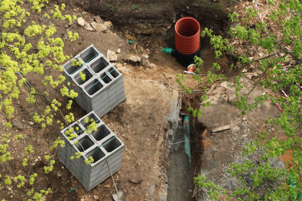 A earthwork for new pipeline in prague city in czech republic A earthwork for new pipeline in prague city in czech republic. Plastic pipe Box Culverts stock pictures, royalty-free photos & images