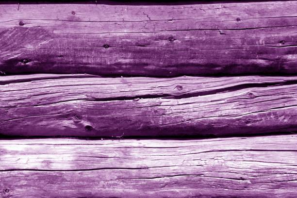 vieja pared de madera en color púrpura. - 12042 fotografías e imágenes de stock