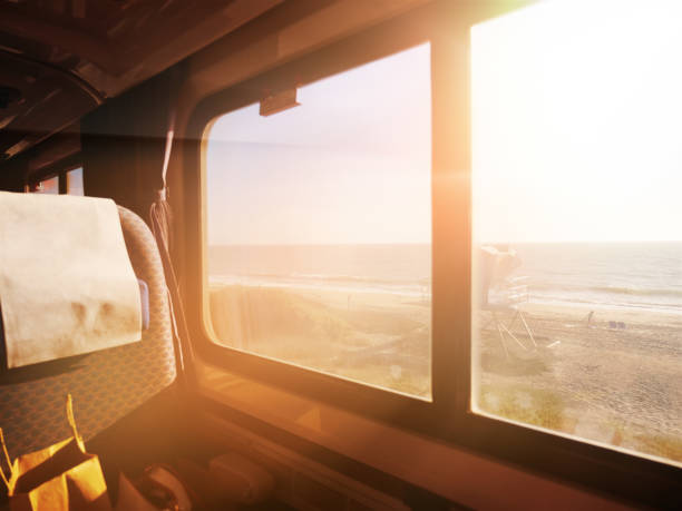 istock Train go to California state 1028686900