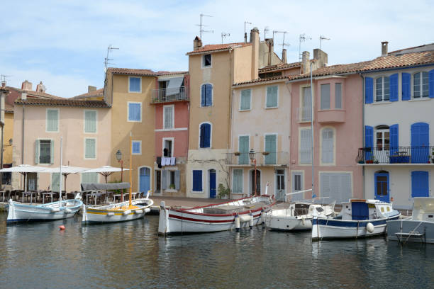istock Boats in Martigues 1028691488