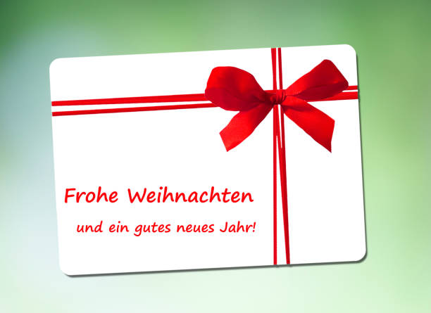 istock Merry Christmas and a happy new year in german 1028695606