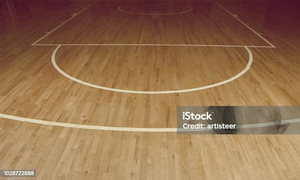 Basketball Stock Photo - Download Image Now - Basketball - Sport, Sports Court, Indoors