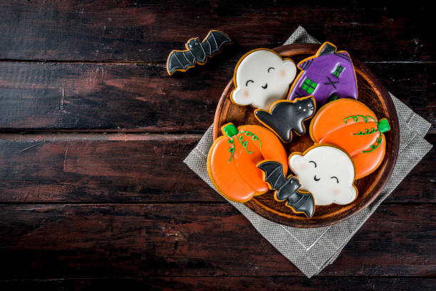istock Traditional Halloween cookies 1028729660
