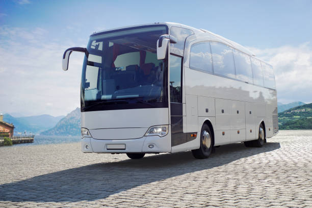 istock Tour Bus on The Road 1028736904
