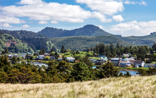 American town - Pacific City, Oregon
