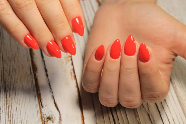 istock fashion manicure design on a beautiful texture 1028772036