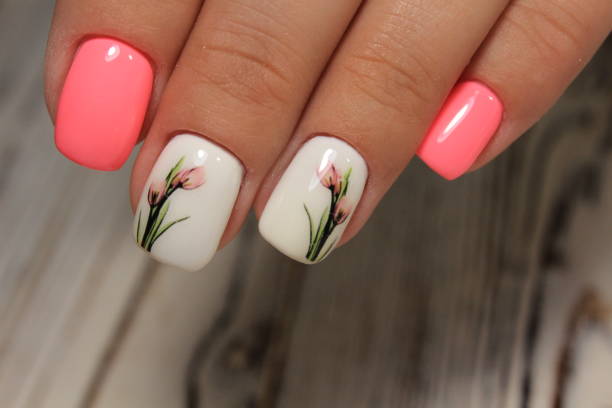 istock fashion manicure design on a beautiful texture 1028776614