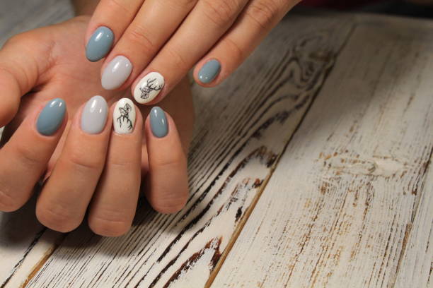 istock fashion manicure design on a beautiful texture 1028776952
