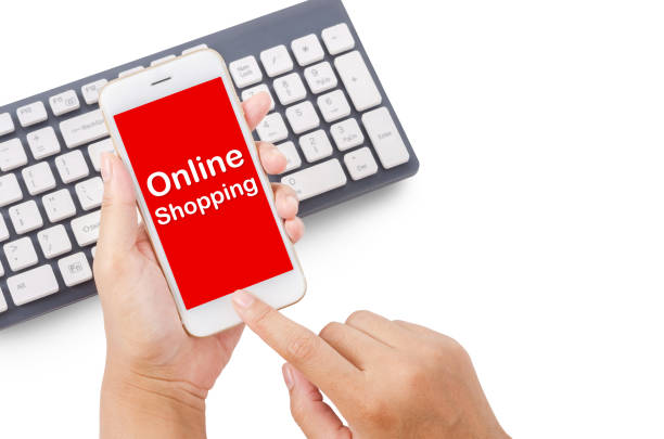 istock Hand holding online shopping on smartphone 1028782924