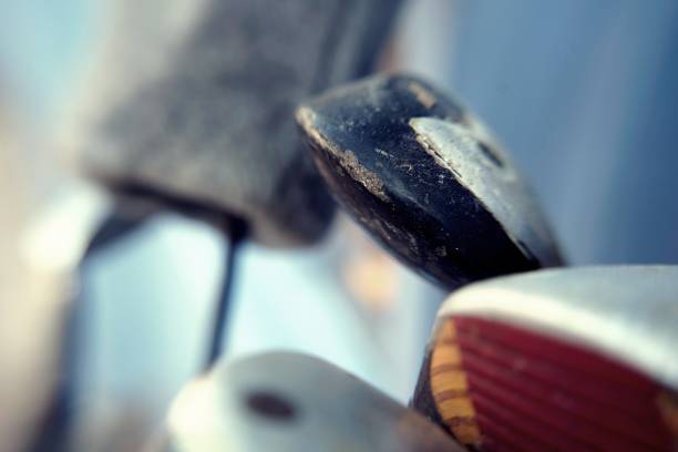 istock Vintage Golf Clubs 1028799798
