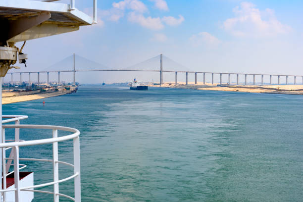 istock Summer at Suez Canal, Egypt 1028818226