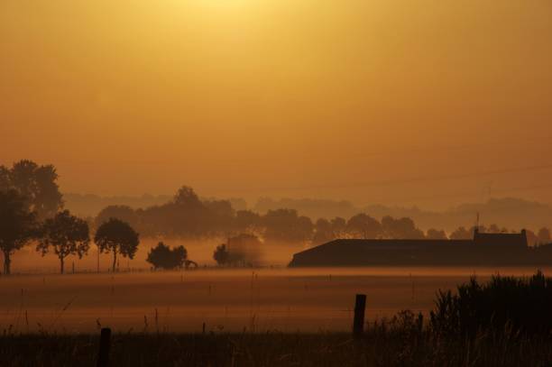 istock Country sunrise scene 1028818494