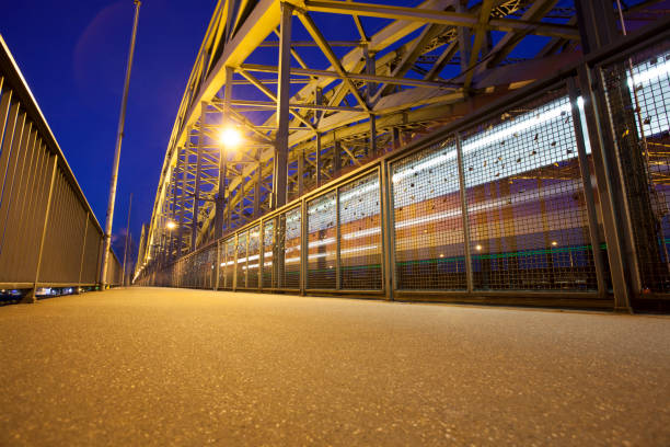 istock Hohenzollern Bridge at night in Cologne, Germany 1028818738