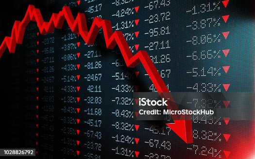 istock Stock Exchange Market Is Crashing 1028826792
