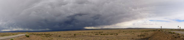 istock Utah road and incoming storm, panorama 1028830402