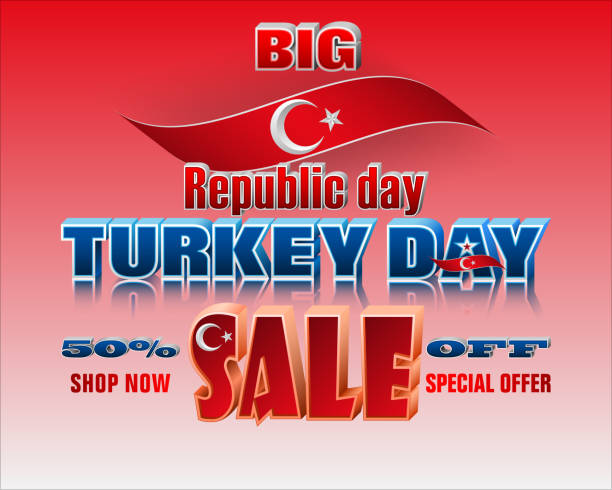 istock Turkish Republic day, sales, commercial event 1028837114