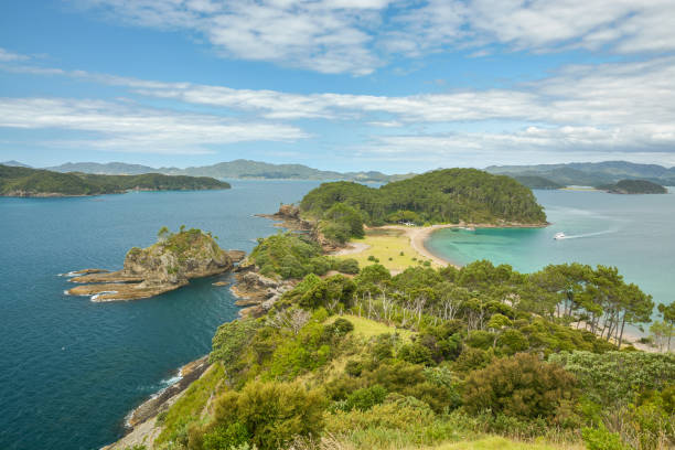istock Small peninsula in Bay of Islands 1028847364