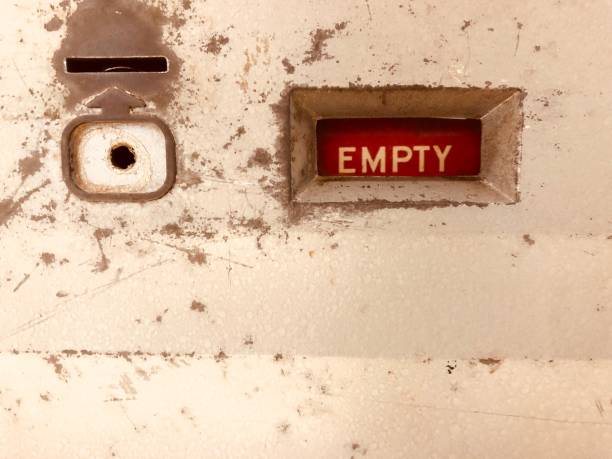 istock Coin slot on vintage drinks machine 1028858566