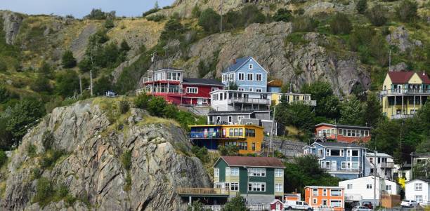 istock the Battery neighborhood, St John's NL Canada 1028863922