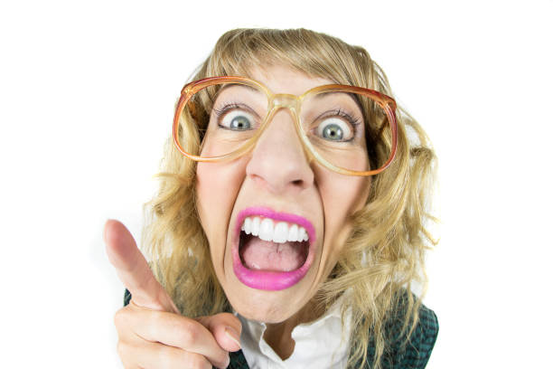 woman chromakey background communicating with hands deaf mute sign language