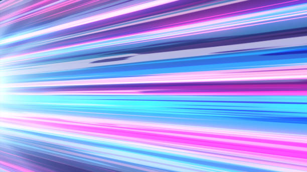 istock Comic colored speed line action inspired by japanese Anime 3d illustration 1028901190