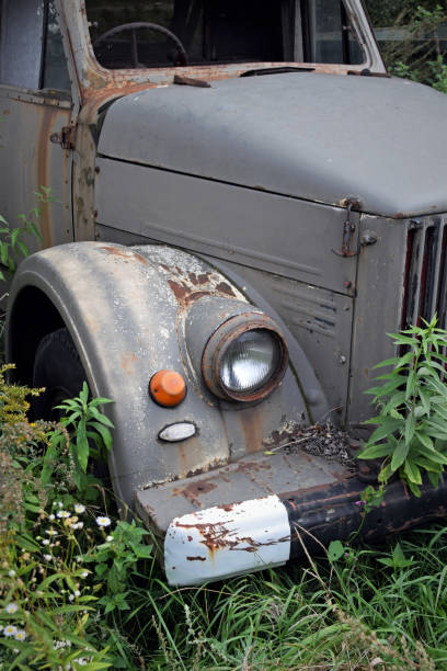 istock Details in abandoned truck 1028907120