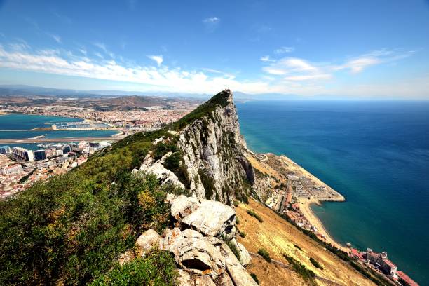 istock Gibraltar from the rock 1028907150