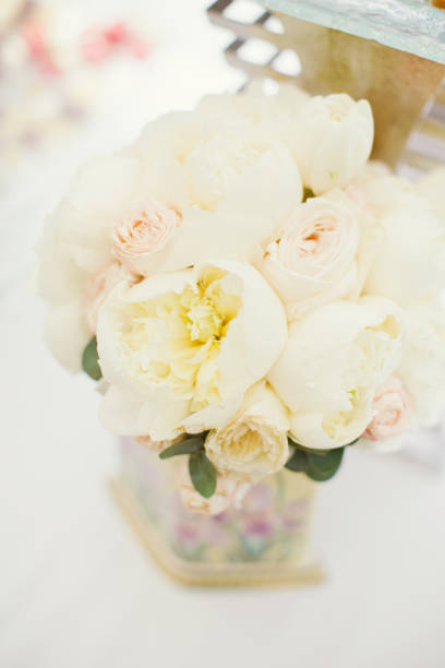 istock bouquet of white peonies 1028910478
