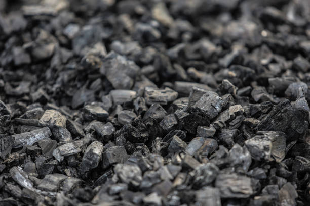 istock Char-coal made from wood for bbq 1028910718