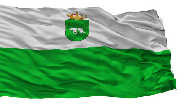 istock Chelm City Flag, Poland, Isolated On White Background 1028919638