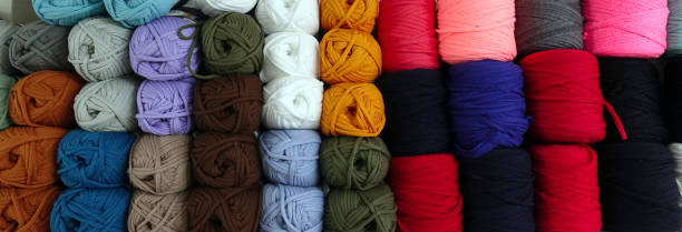 istock Textile Cotton Colorful Fabric Rolls 1028929474
