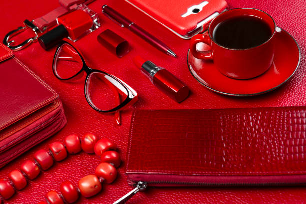 istock Woman accessories and coffee 1028933830