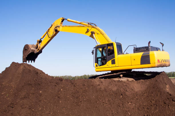 istock Close-up of a construction site excavator 1028934048