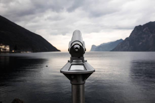 istock Telescope over Lake Garda in Italy 1028947972