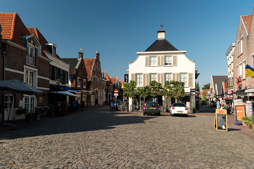 OOTMARSUM, NETHERLANDS - JULY 31, 2018: Ootmarsum is a town in the Dutch province of Overijssel. It is a part of the municipality of Dinkelland.
