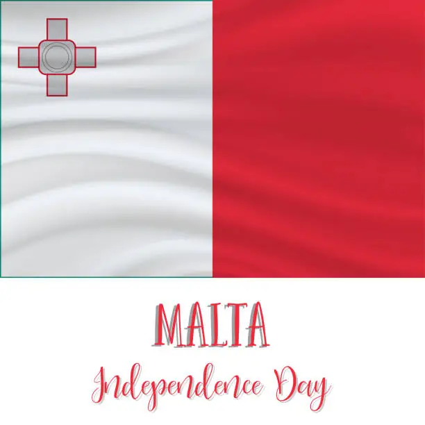 Vector illustration of Mata Independence Day background