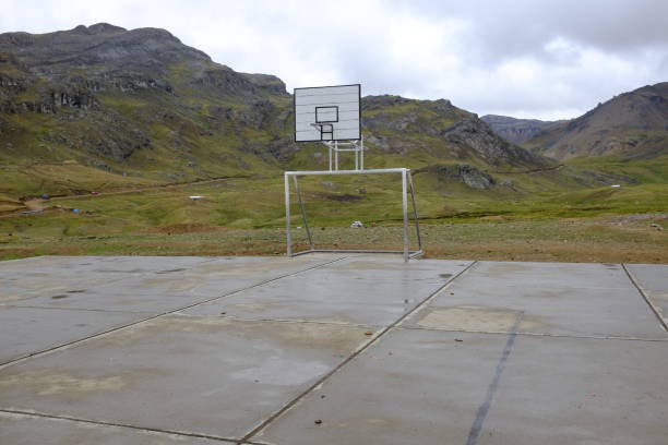 istock Remote basketball court 1028982710