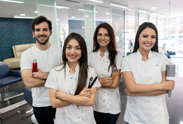 923 Teamwork At The Hair Salon Stock Photos, Pictures & Royalty-Free Images  - iStock