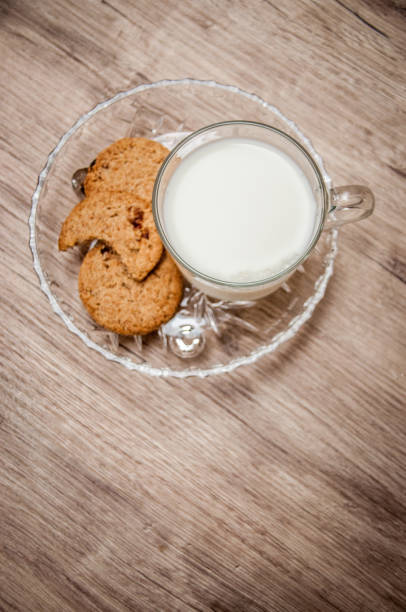istock Cookies and milk - Cup with milk 1029027960