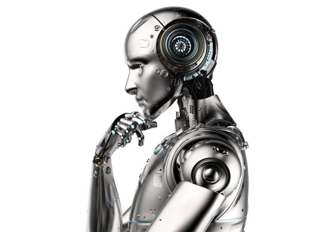 인공 지능 로봇 생각 - robot 뉴스 사진 이미지