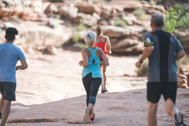 istock Charity run in the desert 1029041864