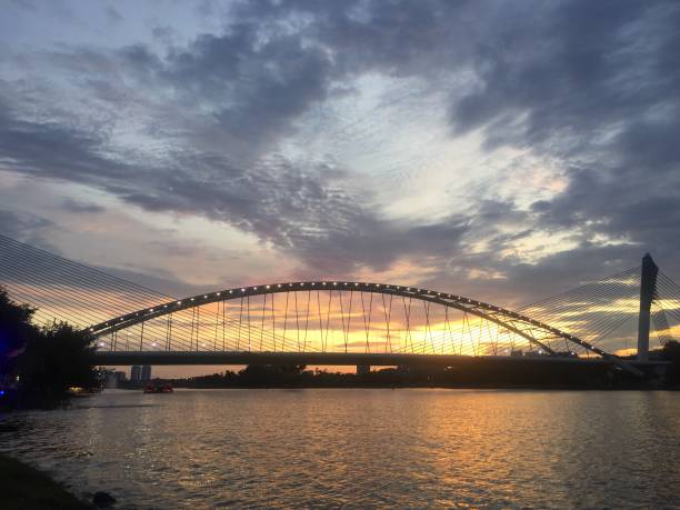 istock Sunset at Putrajaya , Malaysia 1029056784