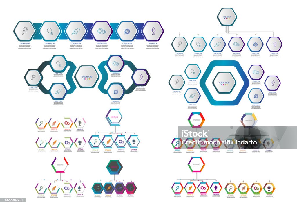 Timeline Sample Collection Big Collection Timeline Infographic Element Template Vector Stock ...