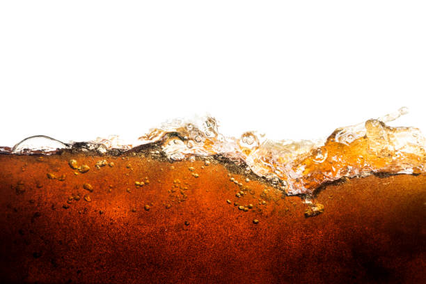 istock Background of refreshing cola flavored soda with bubbles 1029090778